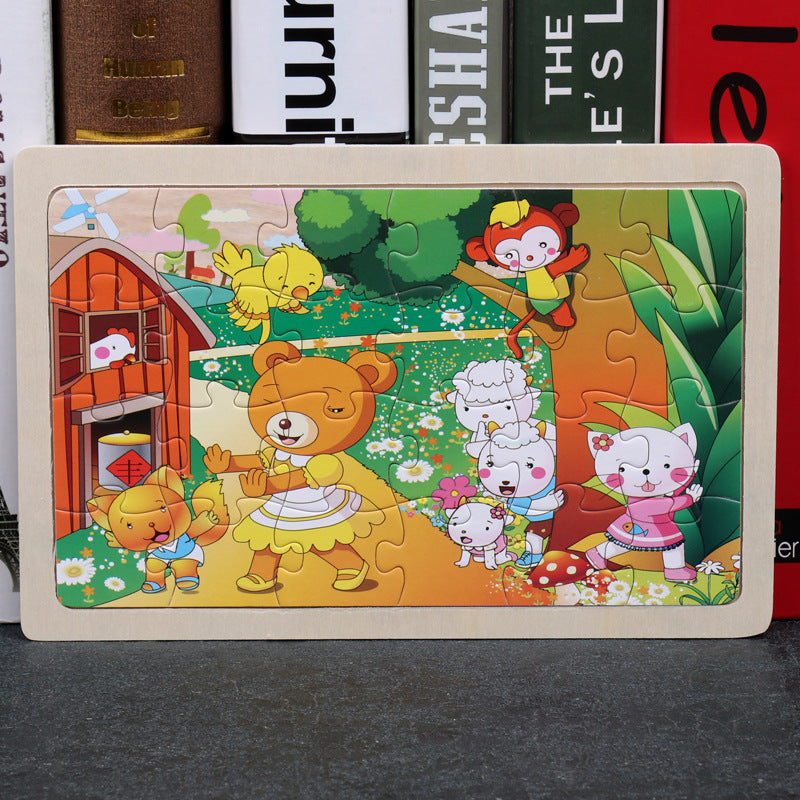 Wooden educational toys educational development baby kids training toys