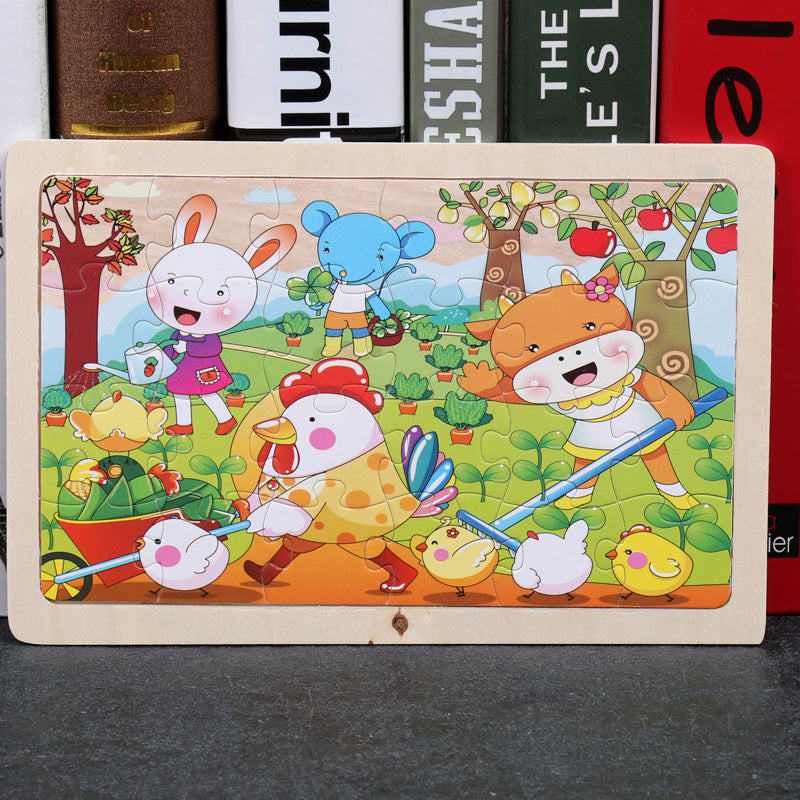 Wooden educational toys educational development baby kids training toys