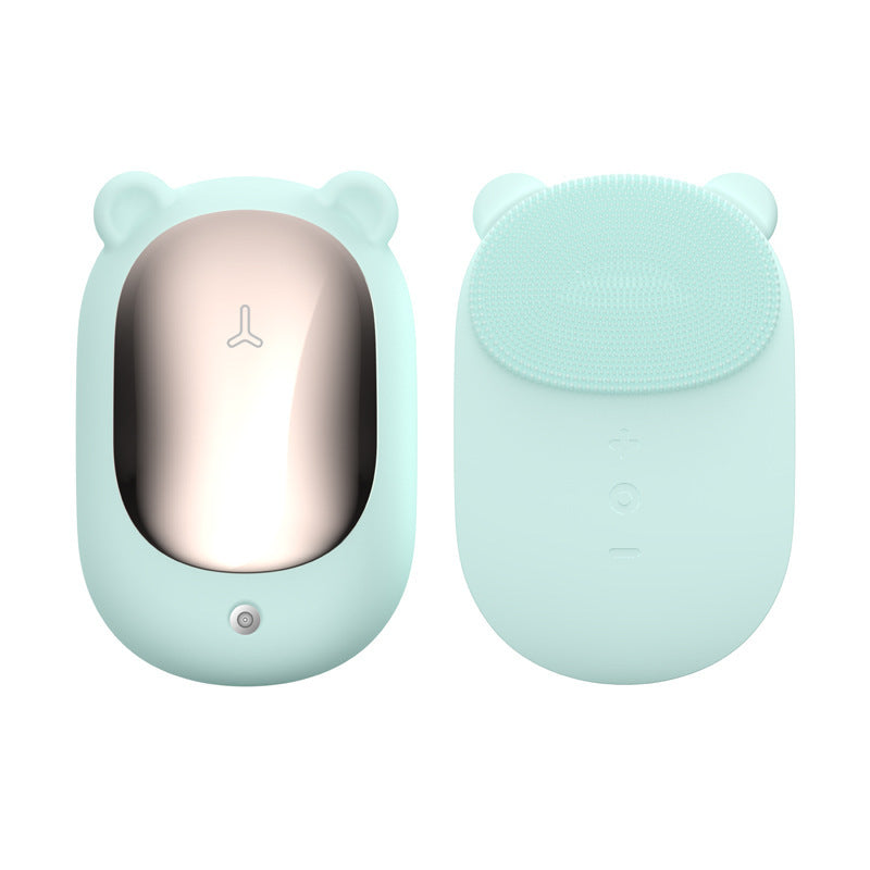 Electric face wash cleansing instrument