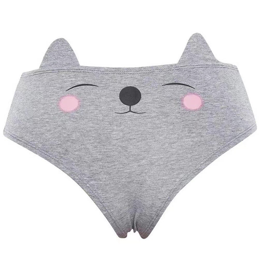 Women's Cute Animal Print Panty Briefs