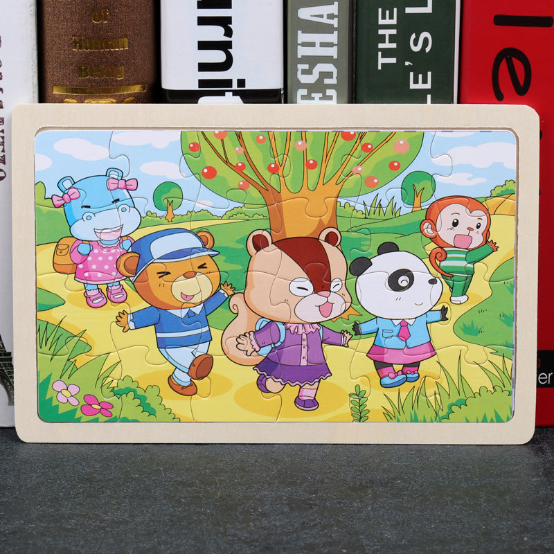 Wooden educational toys educational development baby kids training toys
