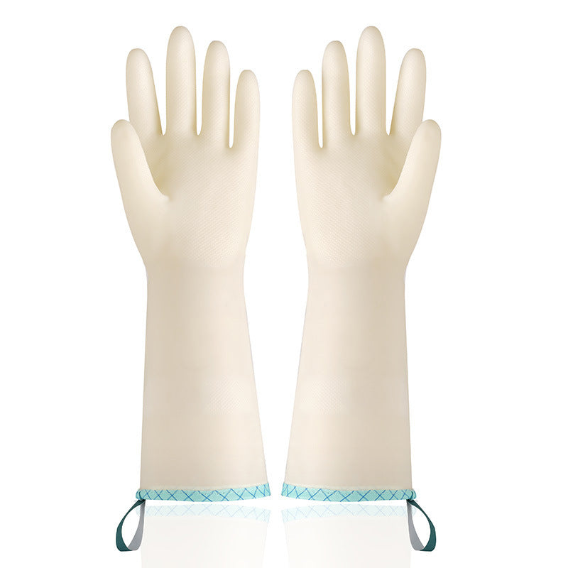 Household Kitchen Durable Waterproof Dishwashing Nitrile Glove