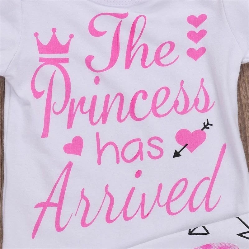 Newborn Kids Baby Girl Outfits Clothes Romper Bodysuit Pants Outfits Set