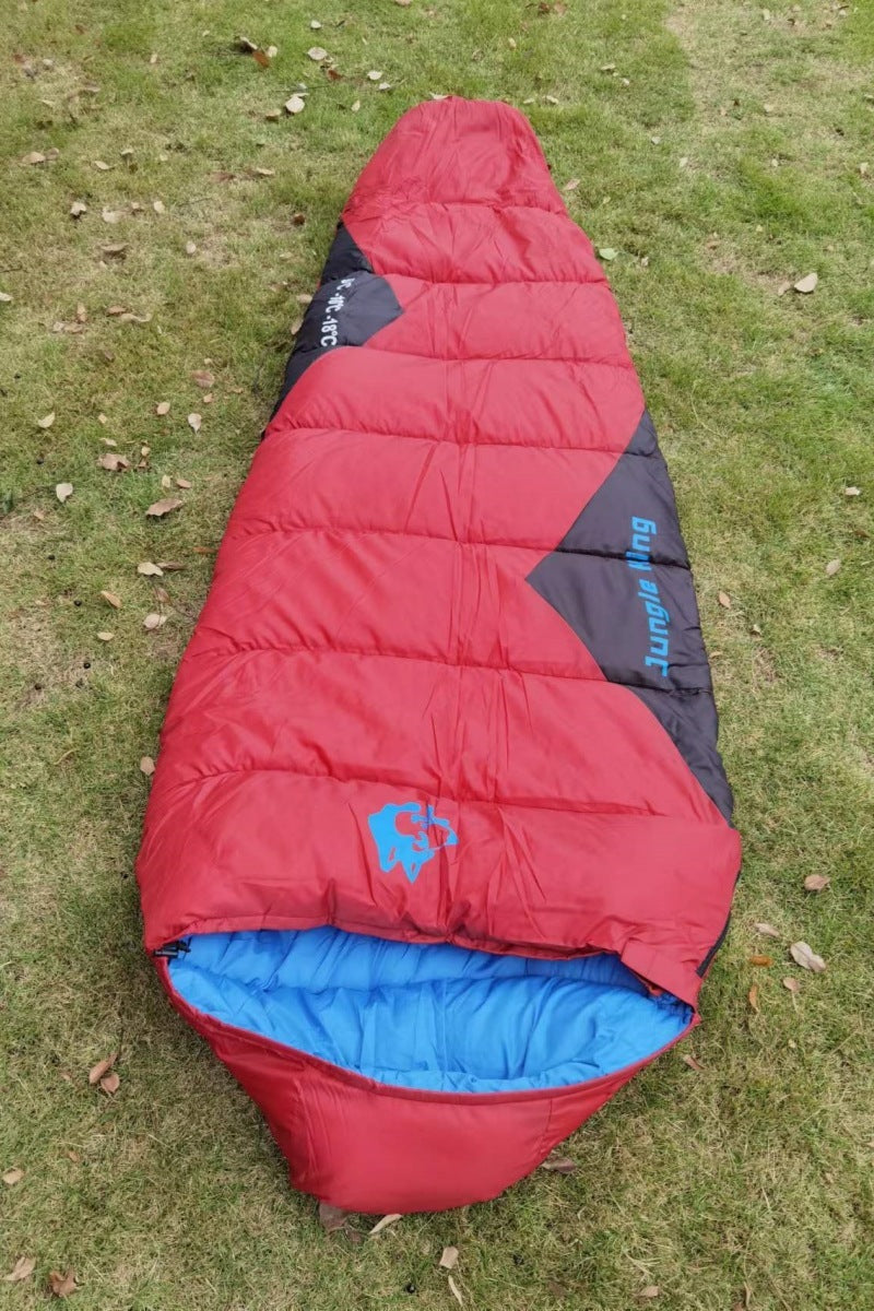 Outdoor Fishing Autumn And Winter Camping Cotton Sleeping Bags