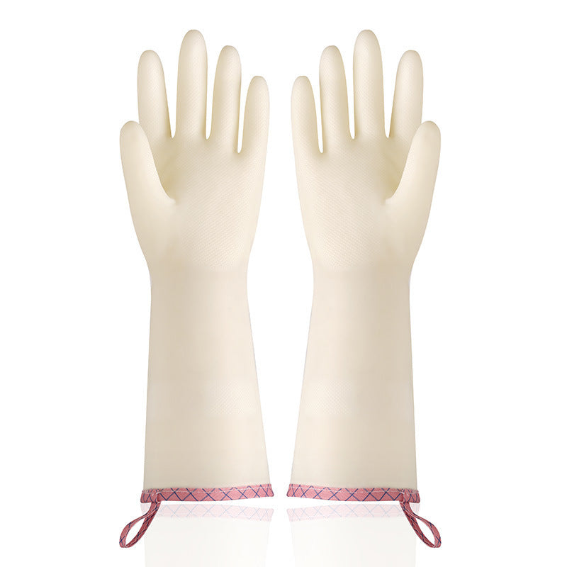 Household Kitchen Durable Waterproof Dishwashing Nitrile Glove