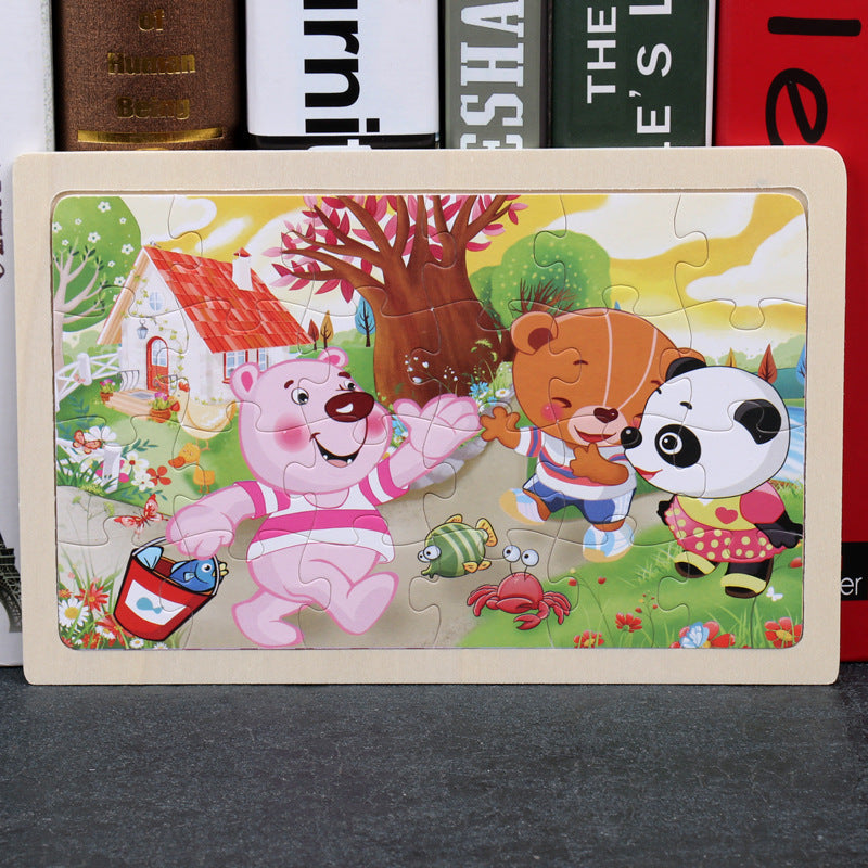 Wooden educational toys educational development baby kids training toys