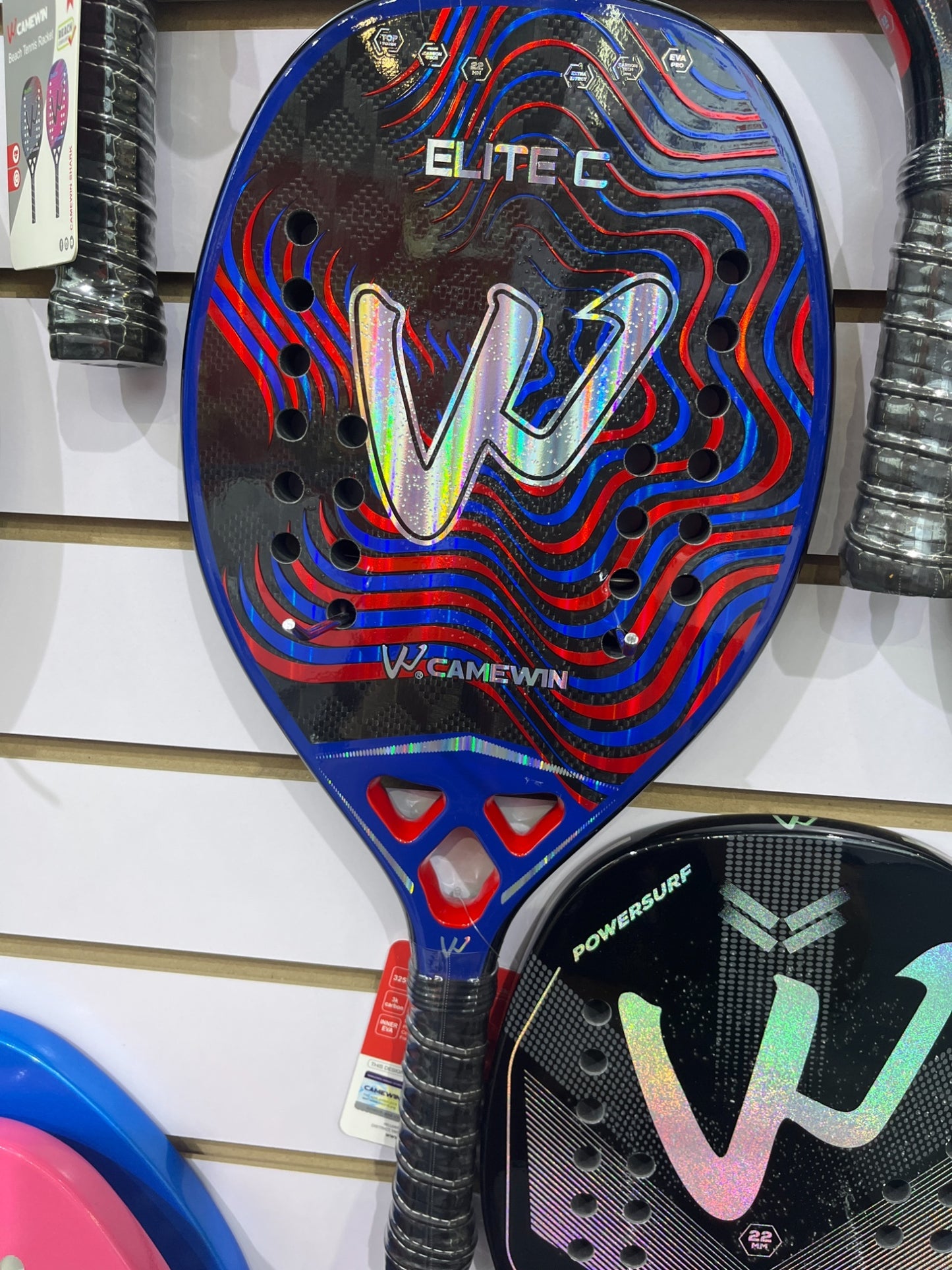 Wholesale Supply 4006 Beach 3K Carbon Universal 22mm Beach Rackets Plate