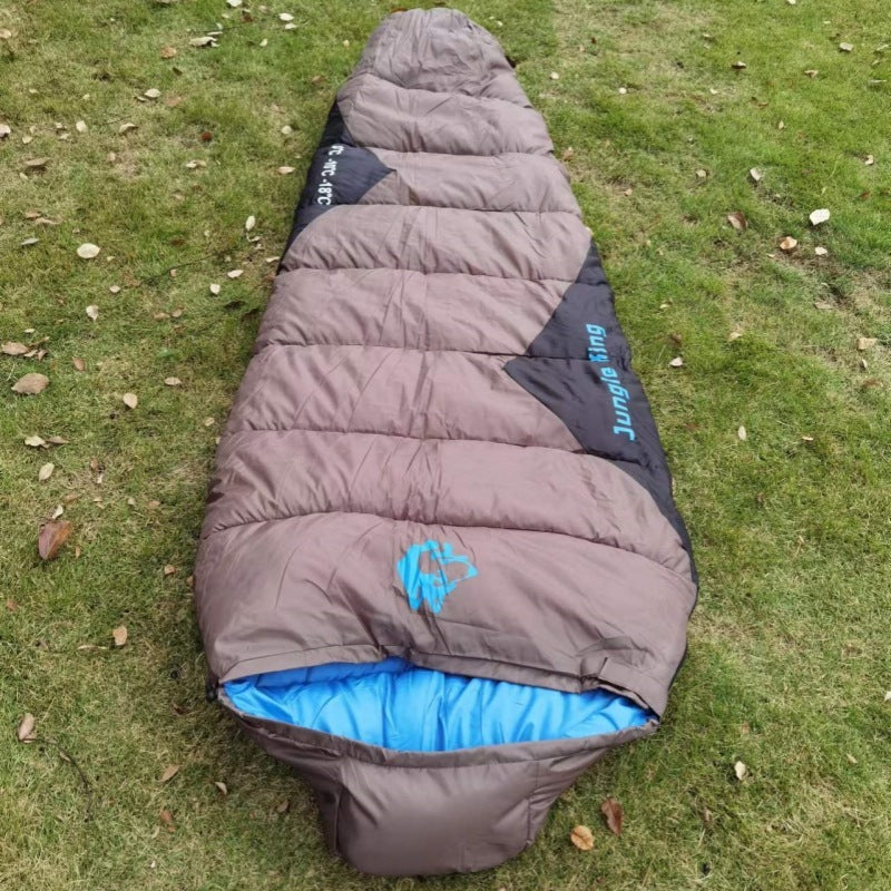 Outdoor Fishing Autumn And Winter Camping Cotton Sleeping Bags
