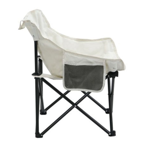 Outdoor Camping Chairs Folding Portable, Carry Bag ,Beige