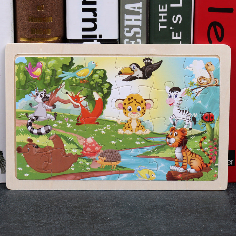 Wooden educational toys educational development baby kids training toys