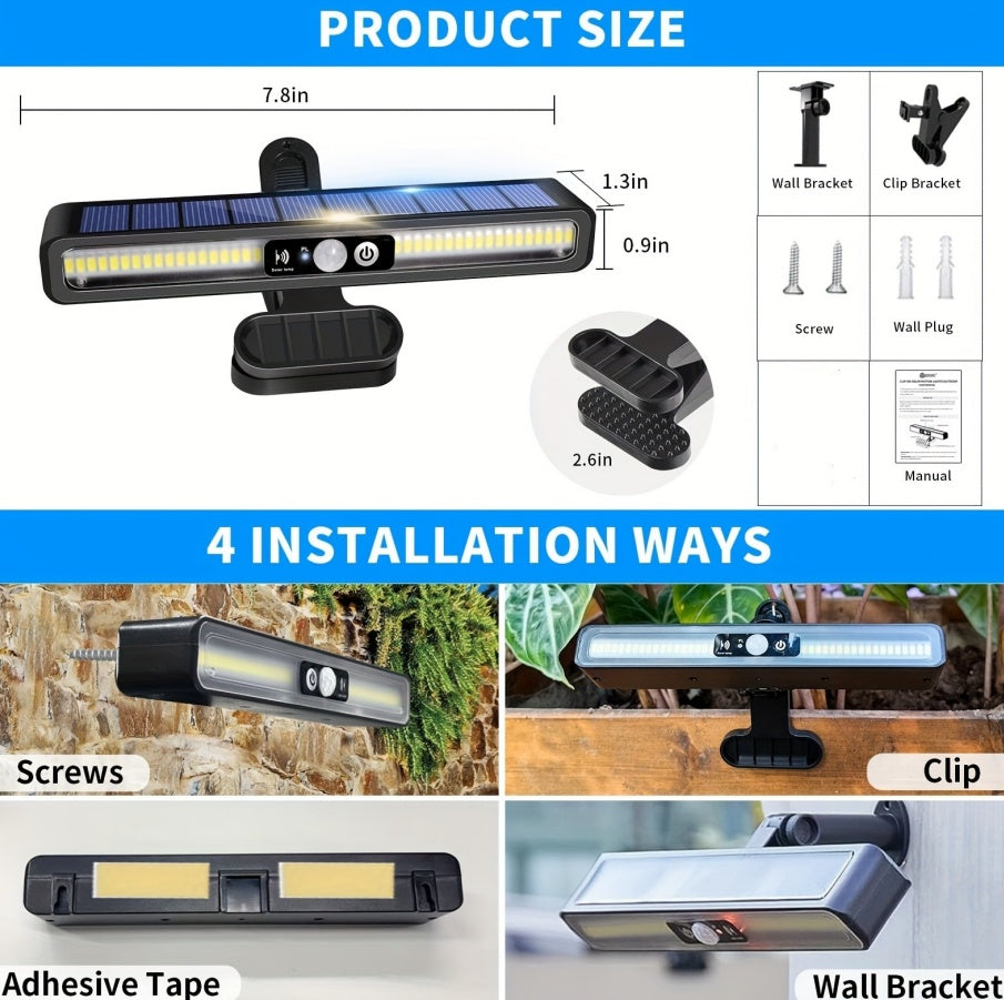 Solar Outdoor Sensor Lights
