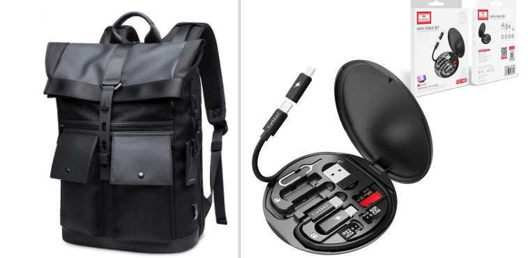 Men's Travel Bag Backpack Anti-theft Waterproof Travel Bag Backpack
