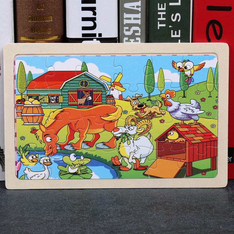 Wooden educational toys educational development baby kids training toys