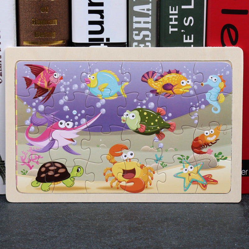 Wooden educational toys educational development baby kids training toys
