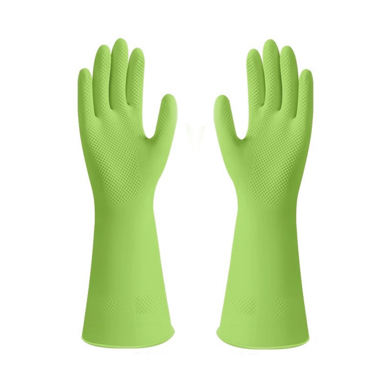 Household Kitchen Durable Waterproof Dishwashing Nitrile Glove