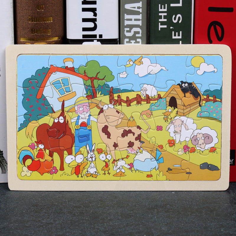Wooden educational toys educational development baby kids training toys