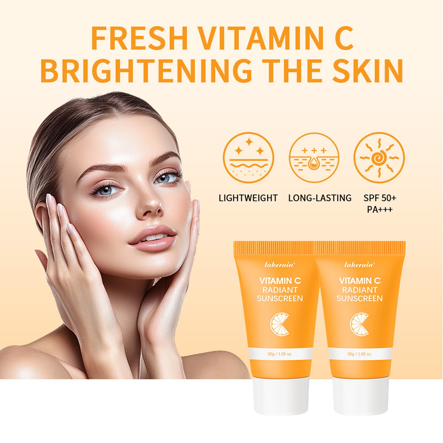 Lakerain Vitamin C Anti-shai Cream Moisturizing Moisturizer