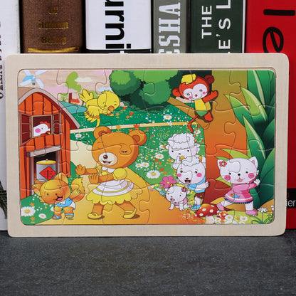 Wooden educational toys educational development baby kids training toys