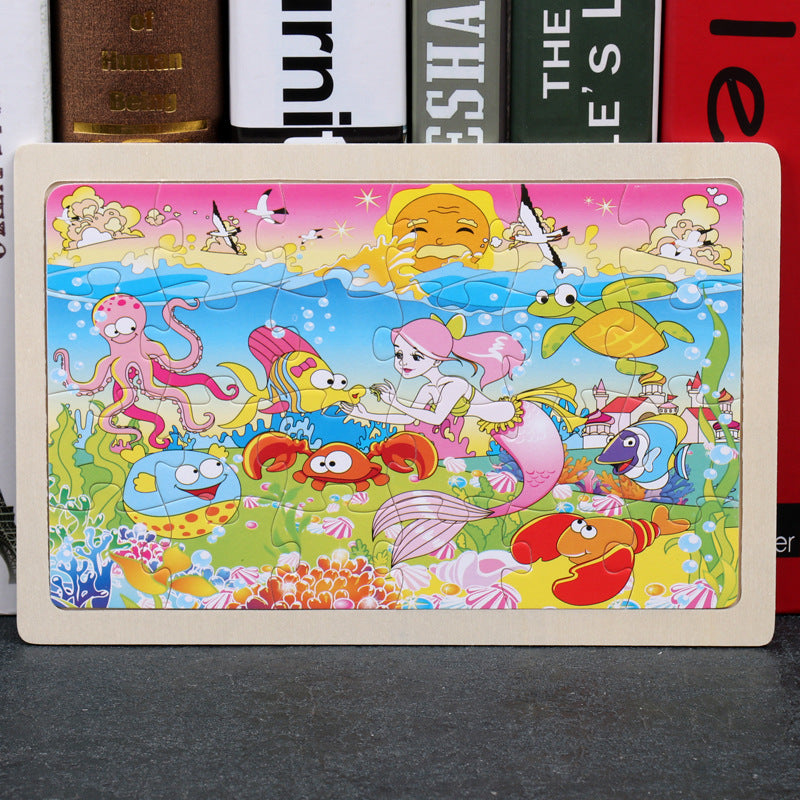 Wooden educational toys educational development baby kids training toys