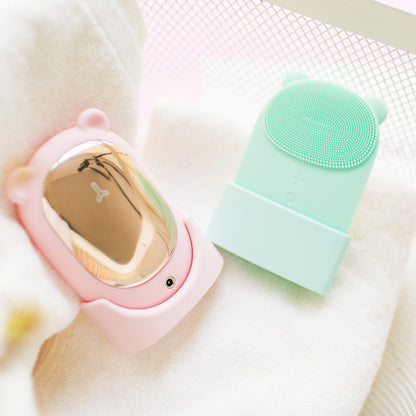 Electric face wash cleansing instrument