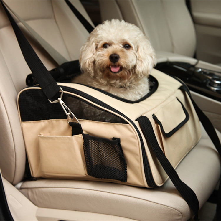 Pet Car Seat Bag Pet Carrier Bag Folding Hammock For Small Cat Dogs