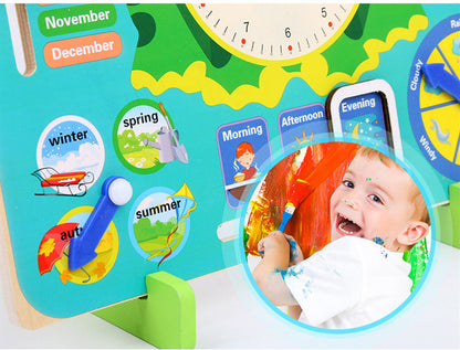 Montessori Wooden Toys Baby Educational Teaching Aids Toys For Children
