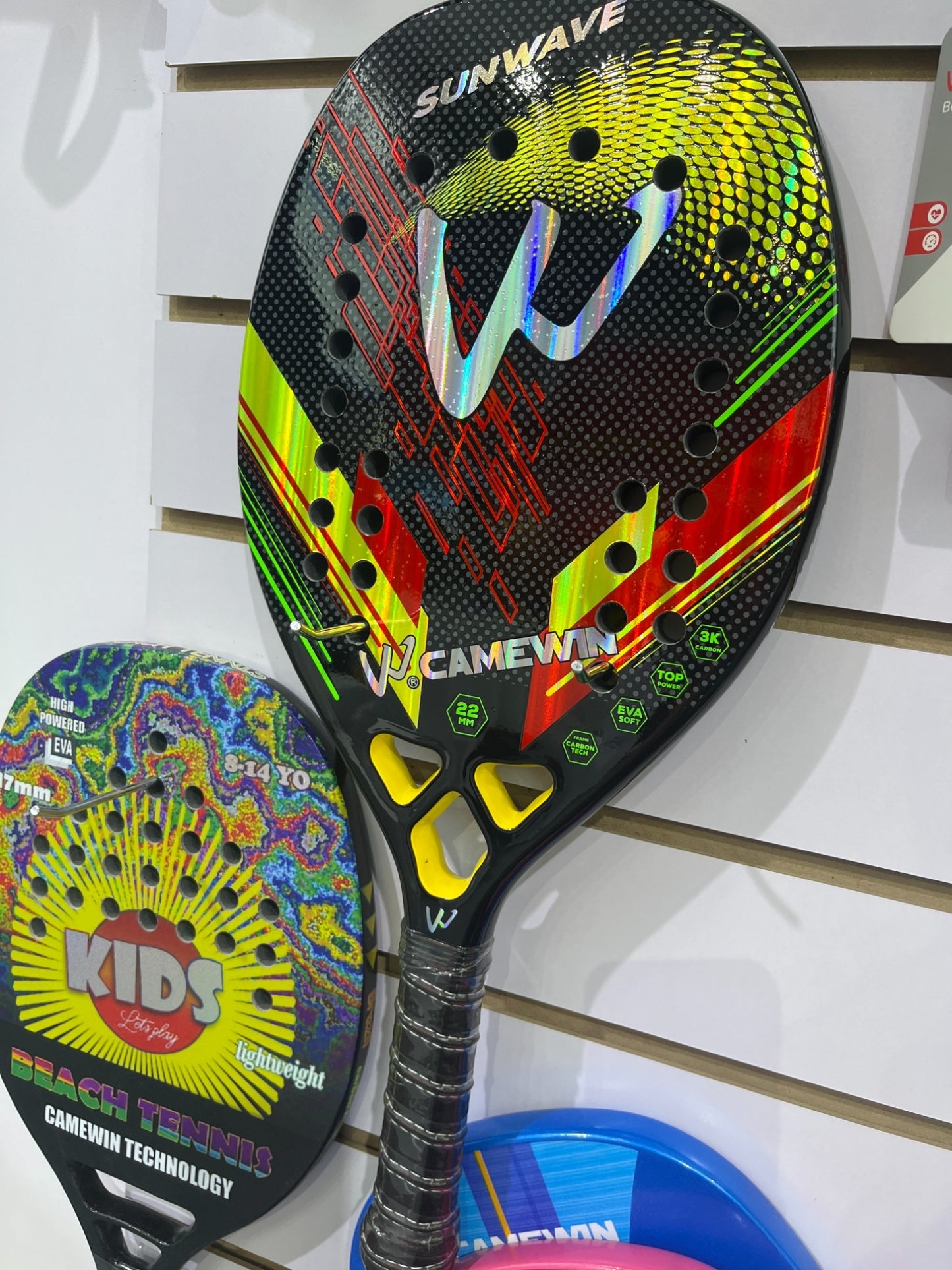 Wholesale Supply 4006 Beach 3K Carbon Universal 22mm Beach Rackets Plate