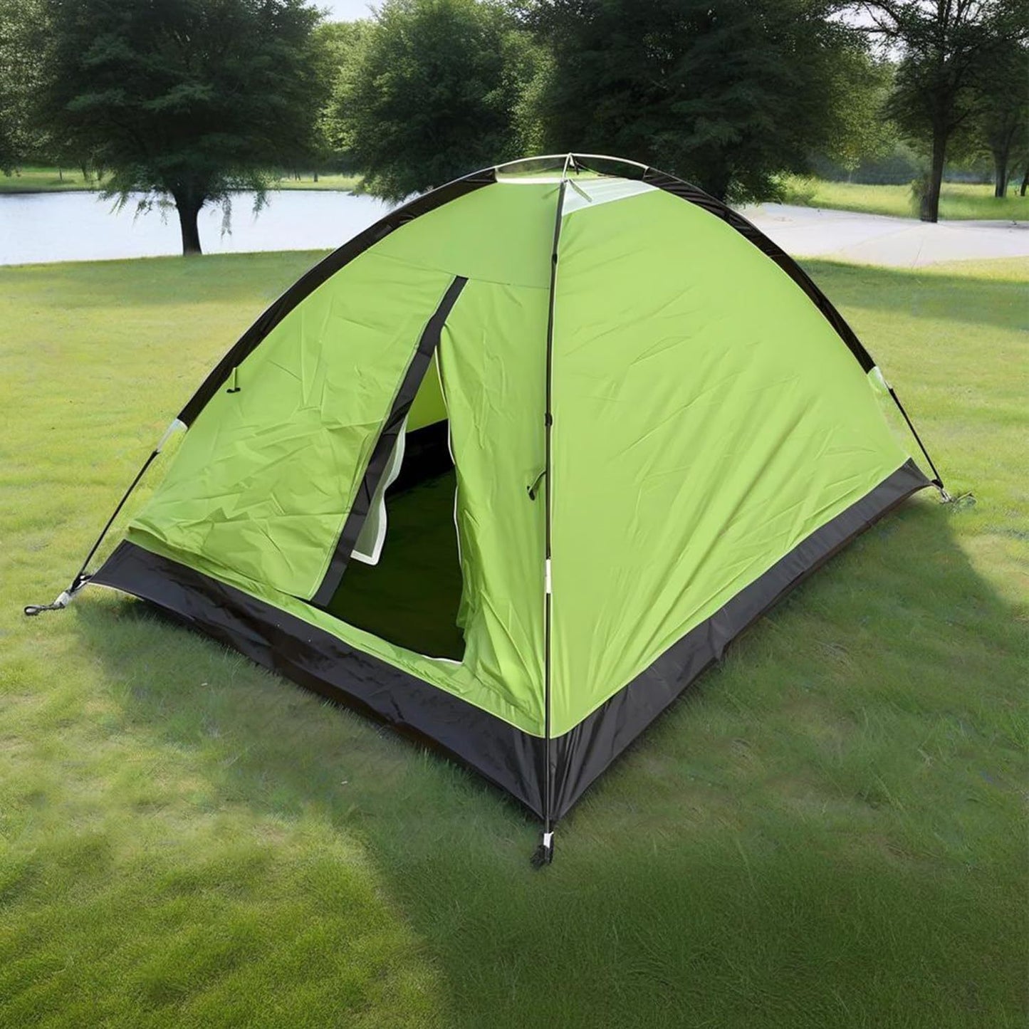 2 Person Dome Tents For Camping - Waterproof Lightweight Dome Tent