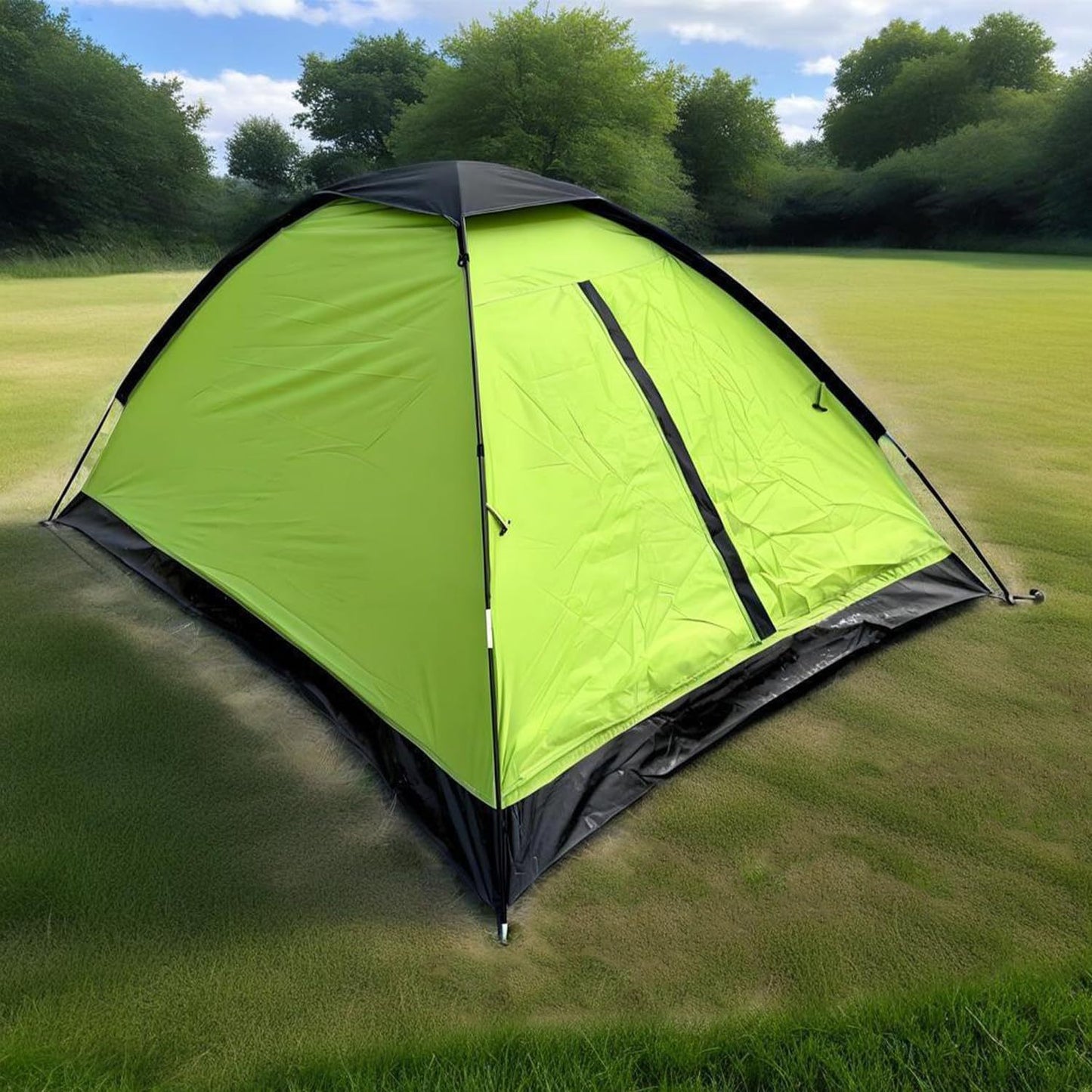 2 Person Dome Tents For Camping - Waterproof Lightweight Dome Tent