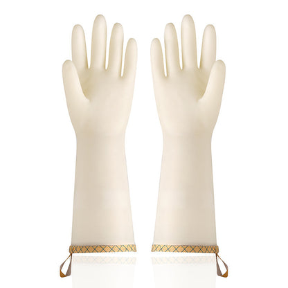 Household Kitchen Durable Waterproof Dishwashing Nitrile Glove