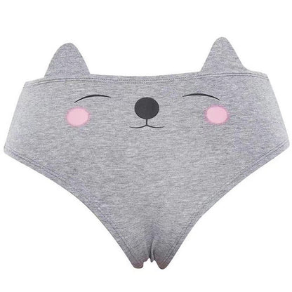 Women's Cute Animal Print Panty Briefs