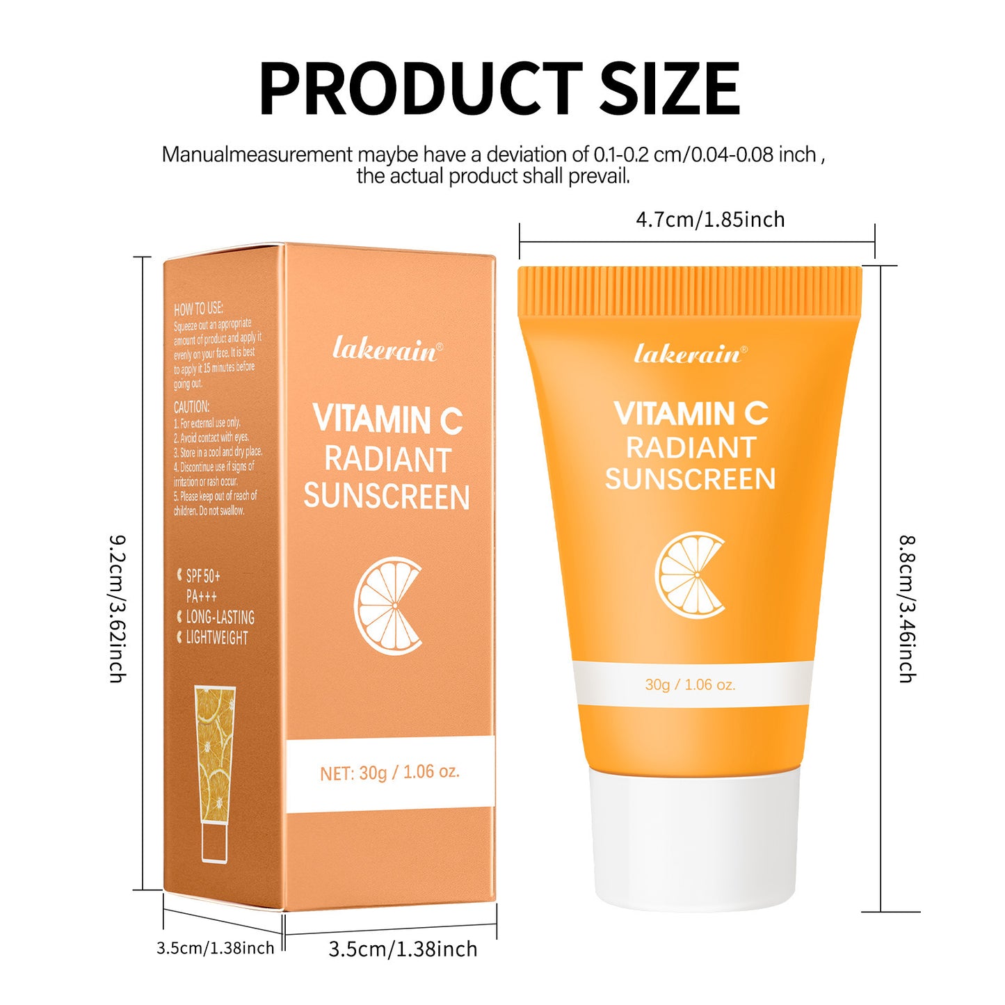 Lakerain Vitamin C Anti-shai Cream Moisturizing Moisturizer