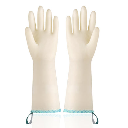Household Kitchen Durable Waterproof Dishwashing Nitrile Glove