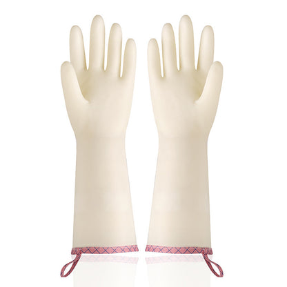 Household Kitchen Durable Waterproof Dishwashing Nitrile Glove