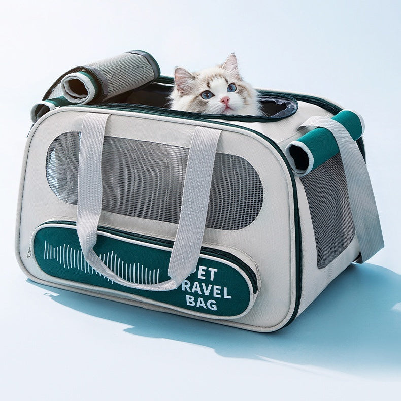 Pet Carrier Bag Soft Sided Collapsible Portable PET Travel Carrier Bag