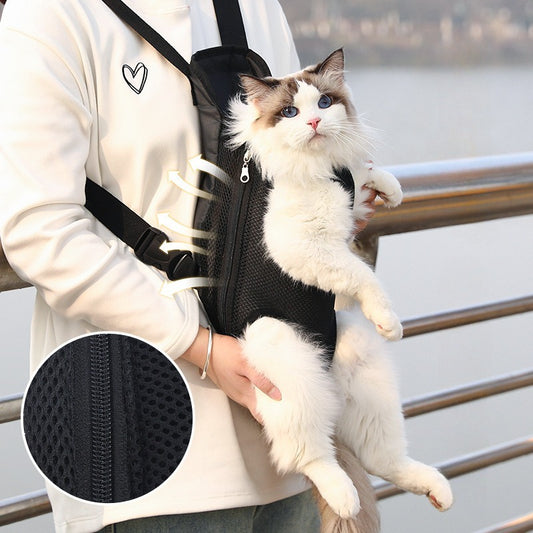 Pet Dog Carrier Backpack For Small Dogs Breathable Portable Dog Bag