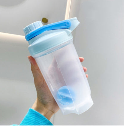 Blender Shaker Bottle With Scale Water Bottle Kitchen Gadgets