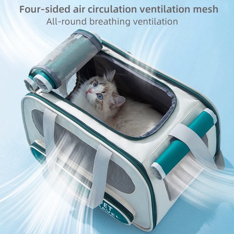 Pet Carrier Bag Soft Sided Collapsible Portable PET Travel Carrier Bag