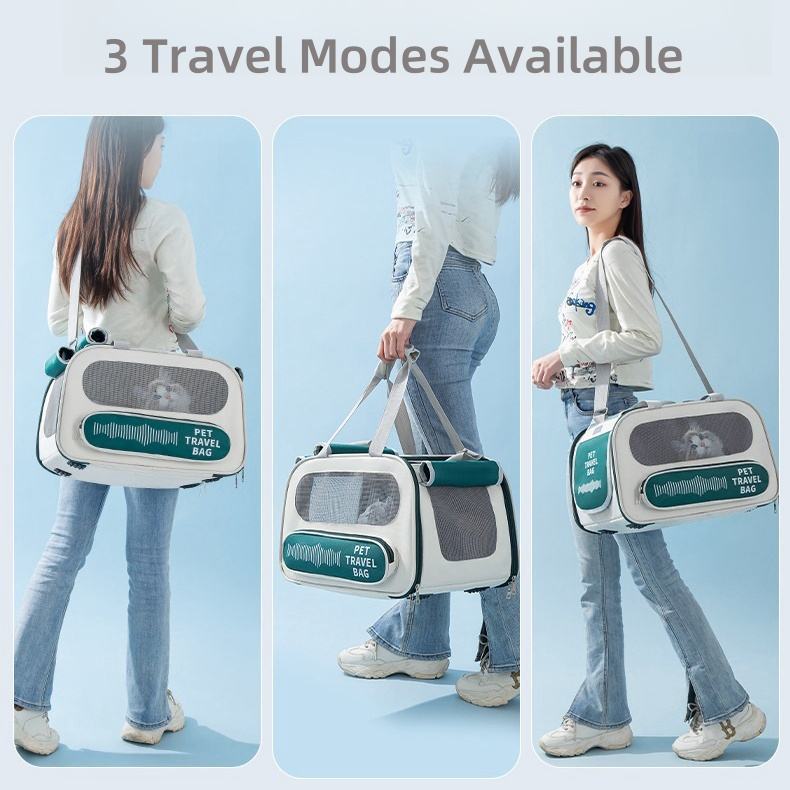 Pet Carrier Bag Soft Sided Collapsible Portable PET Travel Carrier Bag