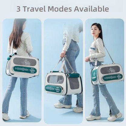Pet Carrier Bag Soft Sided Collapsible Portable PET Travel Carrier Bag