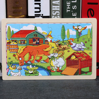 Wooden educational toys educational development baby kids training toys
