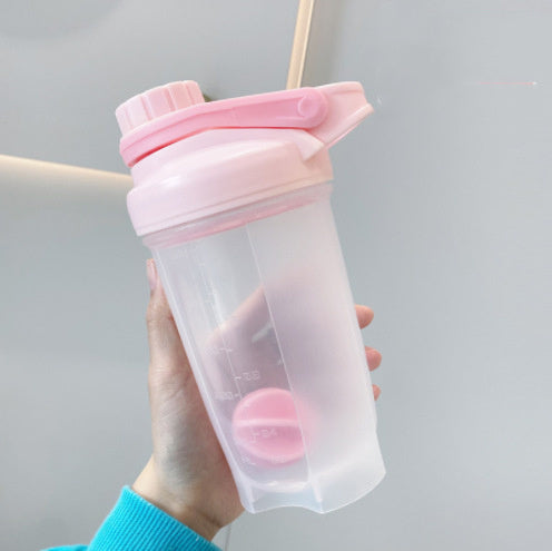 Blender Shaker Bottle With Scale Water Bottle Kitchen Gadgets